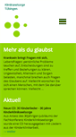 Mobile Screenshot of klinikseelsorge-tuebingen.de